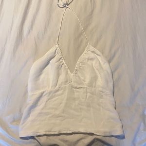 Abercrombie White Halter Top